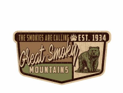 Age Old Black Bear/Paw FF - Mini sticker