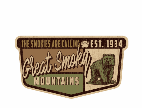 Age Old Black Bear/Paw FF - Mini sticker