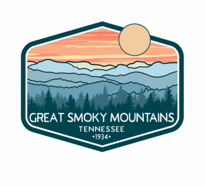 Adventuring Blue Emtn/Pines - Magnet