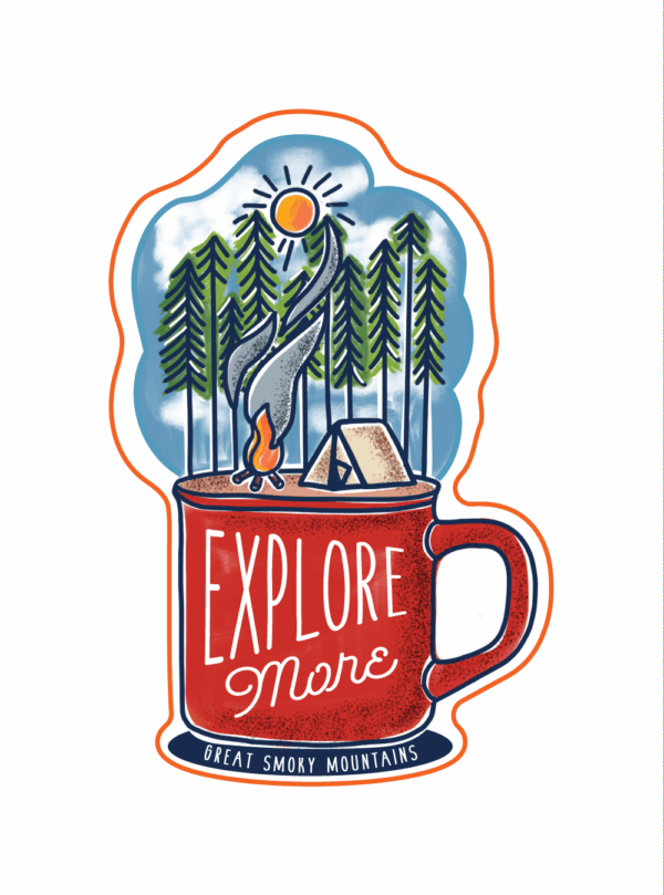 Chocolate Mug/Camp/Pine