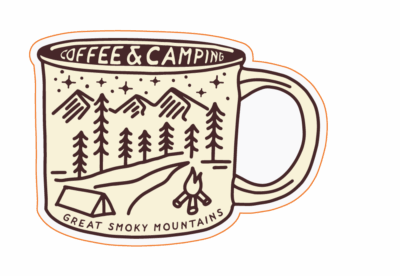 Daypack Mug Sticker
