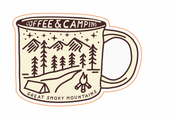 Daypack Mug Sticker