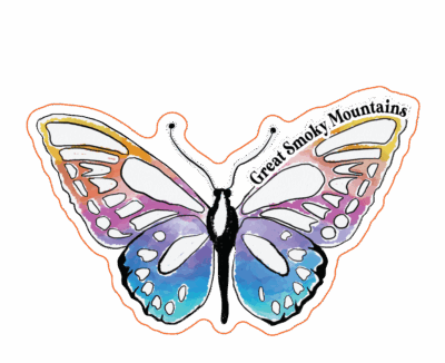 Delicate Butterfly Sticker