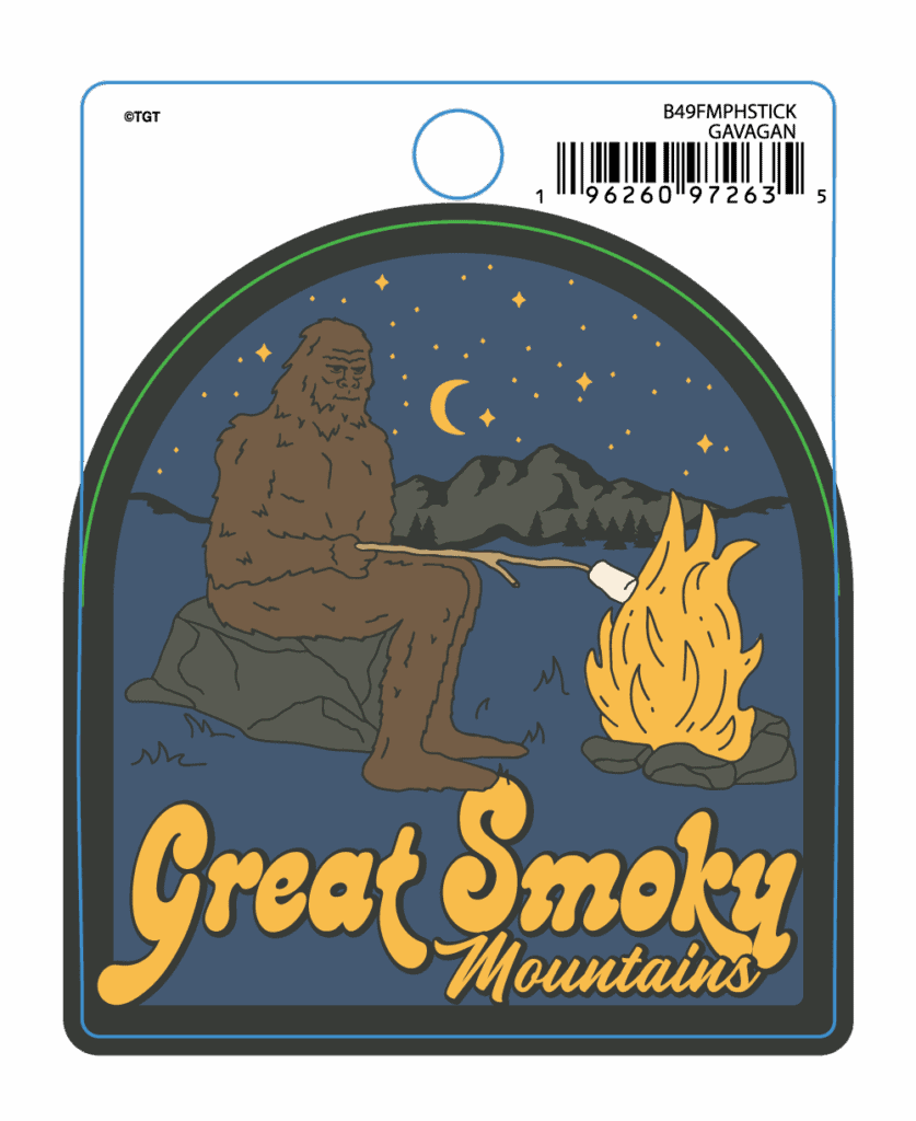 Gavagan Sasquatch/Smores FF Sticker - Ogle Brothers General Store