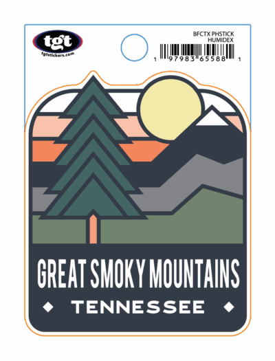 Humidex Mountain/Pines YF Sticker