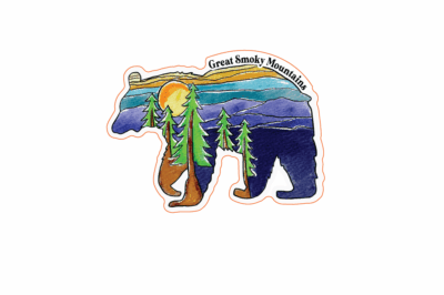 Initiate Bear Mini Sticker