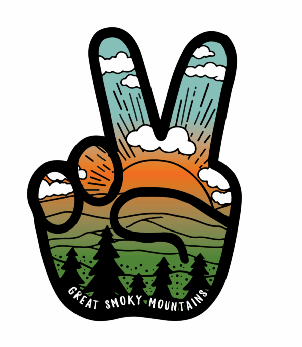 Mahatma Mtns/Pines FF Sticker HP