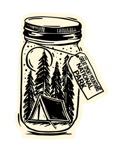 Masonic Pines/Camp FF Mini Sticker