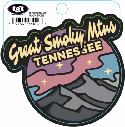 Moon Stone Mountain FF Holographic Sticker