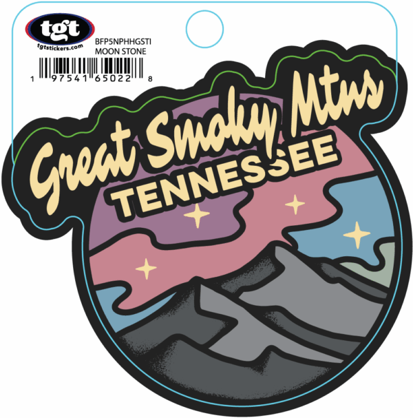 Moon Stone Mountain FF Holographic Sticker